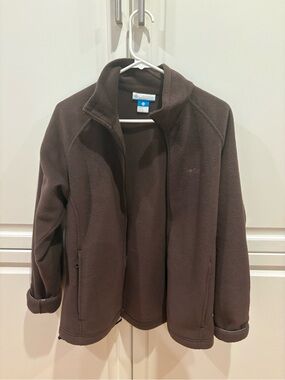 Columbia Women's Dark Brown Teddy Fleece Jacket